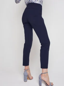 Roz & Ali™ Secret Agent Pants Tummy ControlSlim Leg Pants - Petite