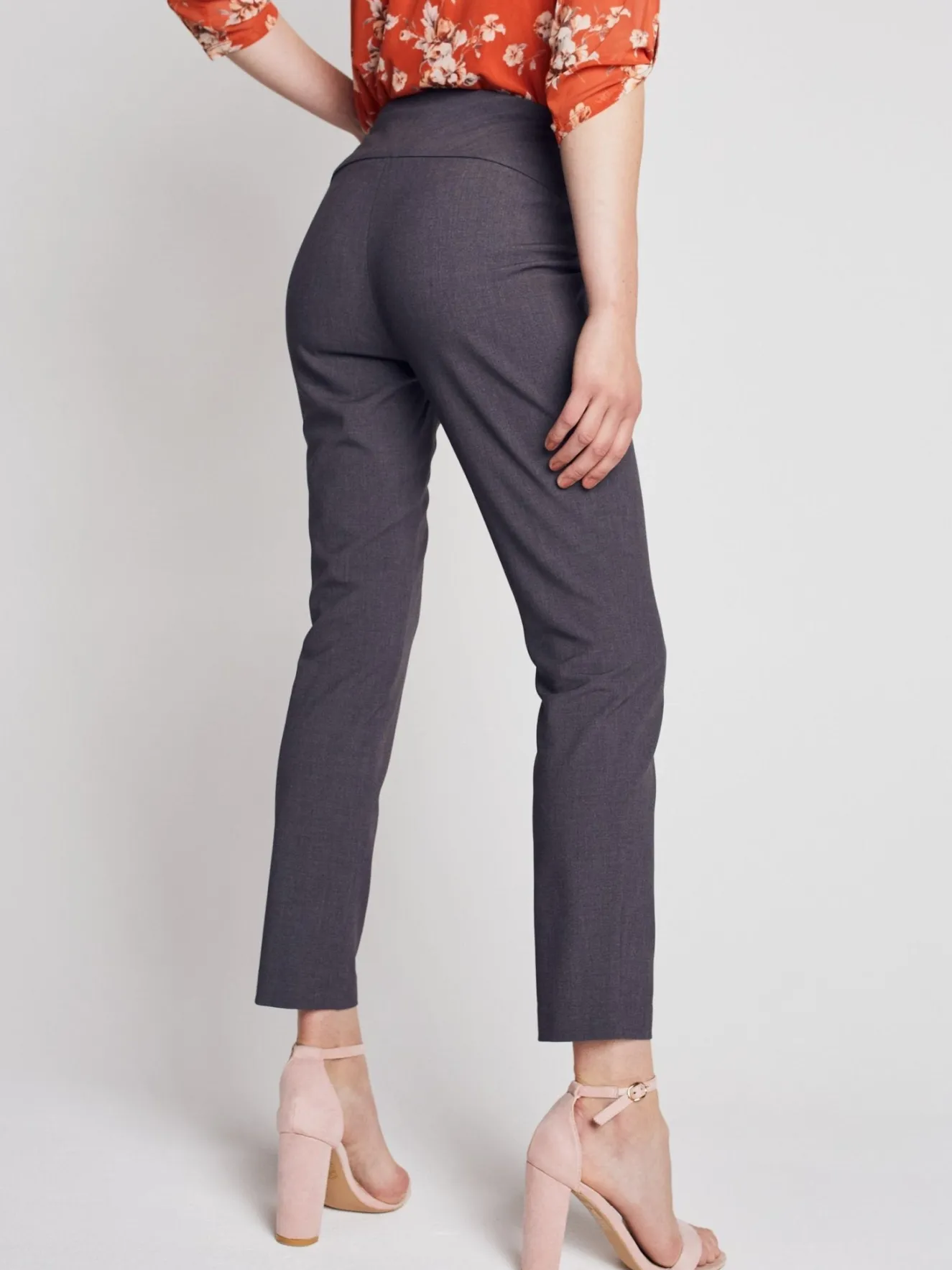 Roz & Ali™ Secret Agent Pants Tummy ControlSlim Leg Pants - Petite