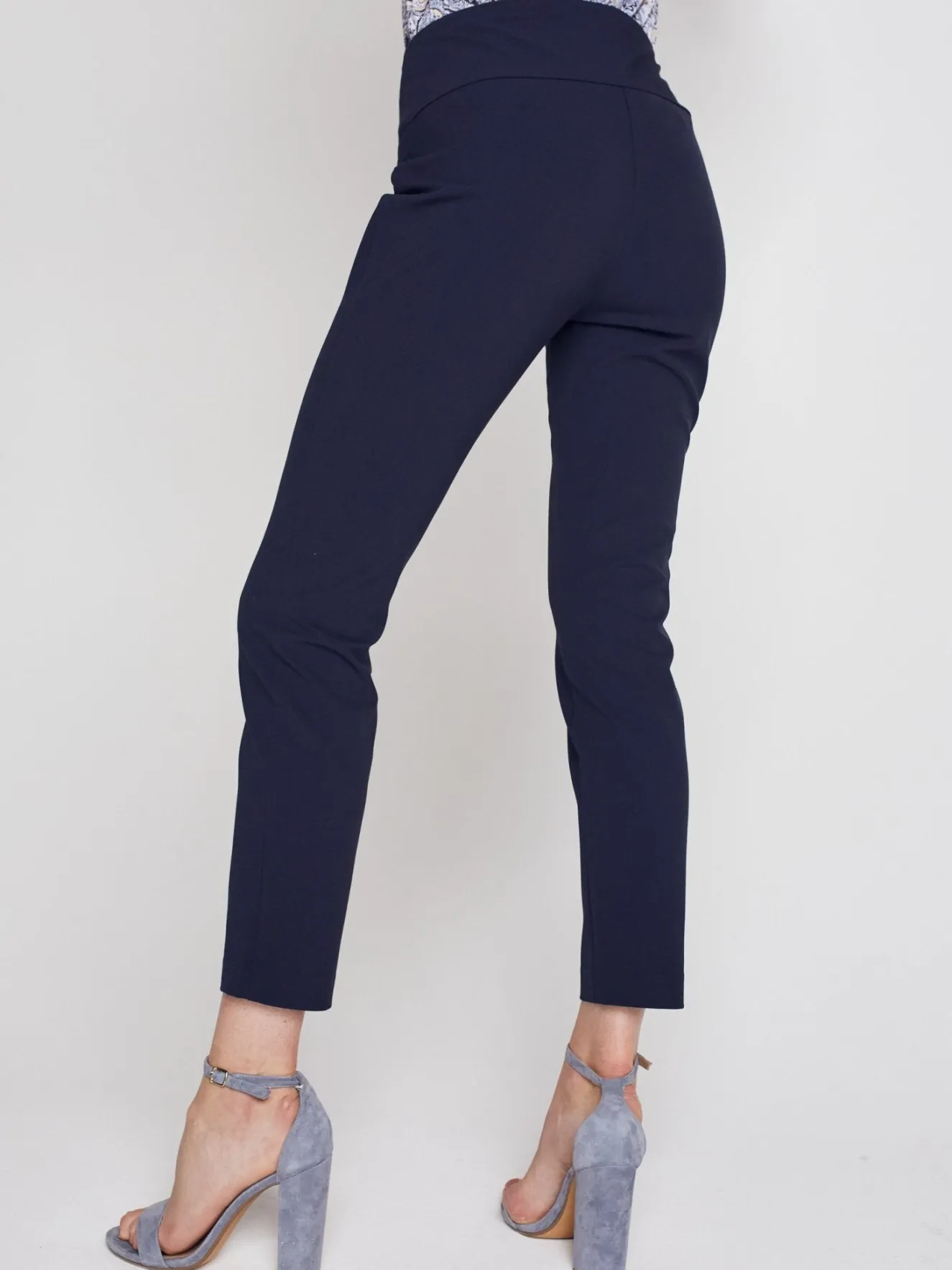 Roz & Ali™ Secret Agent Pants Tummy ControlSlim Leg Pants - Petite