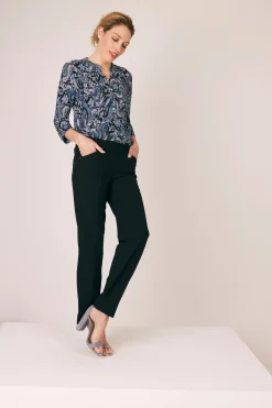 Roz & Ali™ Secret Agent Pull On Tummy Control Pants Straight Leg - Plus - Short Length