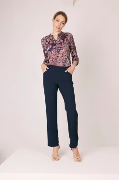 Roz & Ali™ Secret Agent Pull On Tummy Control Pants Straight Leg - Plus - Short Length