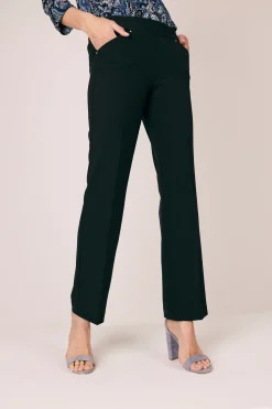 Roz & Ali™ Secret Agent Pull On Tummy Control Pants Straight Leg - Plus - Short Length