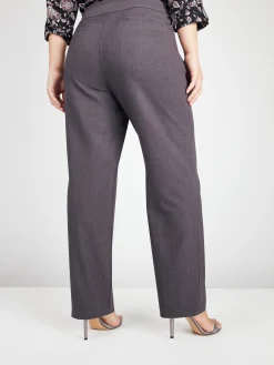 Roz & Ali™ Secret Agent Pull On Tummy Control Pants Straight Leg - Tall Length