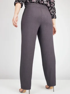 Roz & Ali™ Secret Agent Pull On Tummy Control Pants Straight Leg - Tall Length