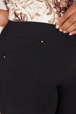 Roz & Ali™ Secret Agent Pull On Tummy Control Pants Straight Leg - Tall Length