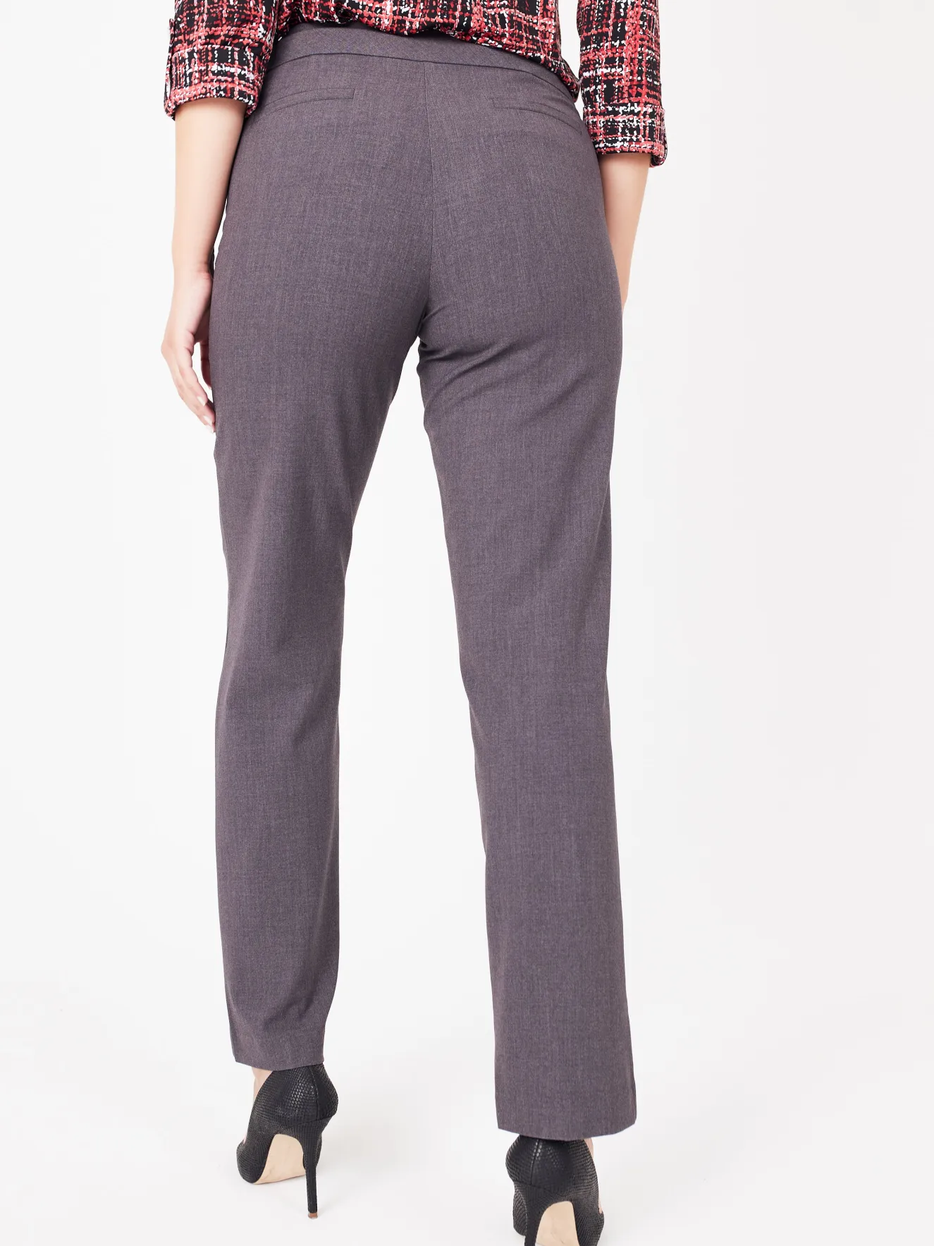 Roz & Ali™ Secret Agent Pull On Tummy Control Pants Straight Leg