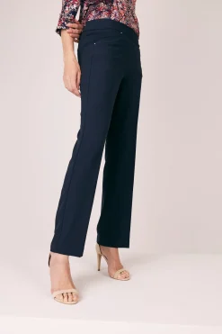 Roz & Ali™ Secret Agent Pull On Tummy Control Pants Straight Leg