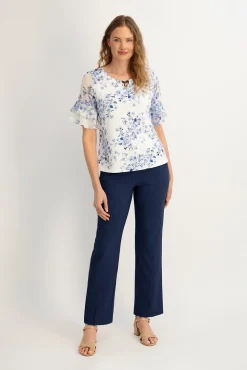 Roz & Ali™ Secret Agent Pull On Tummy Control Pants Straight Leg