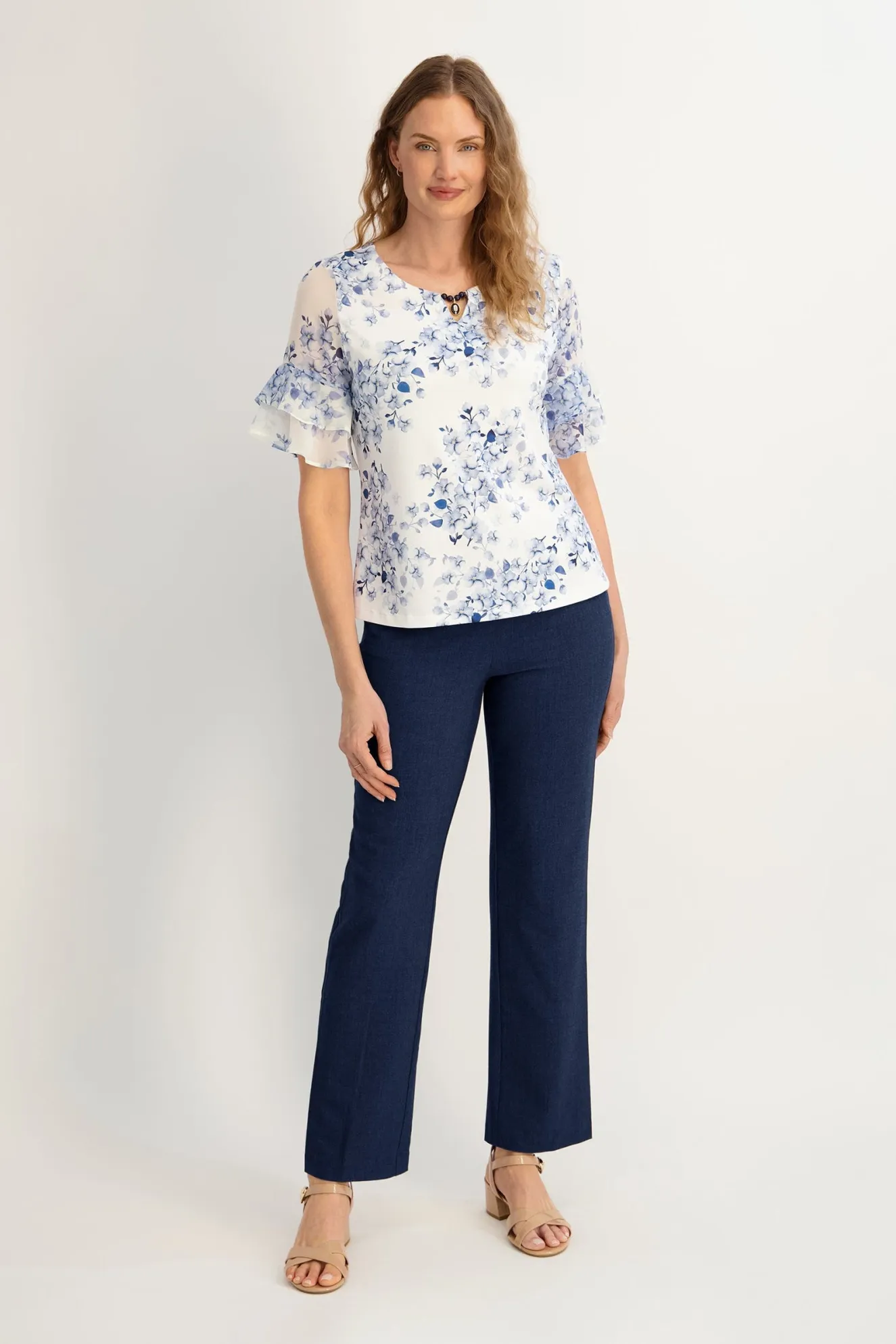 Roz & Ali™ Secret Agent Pull On Tummy Control Pants Straight Leg