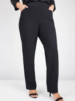 Roz & Ali™ Secret Agent Pull On Tummy Control Pants Straight Leg - Short Length