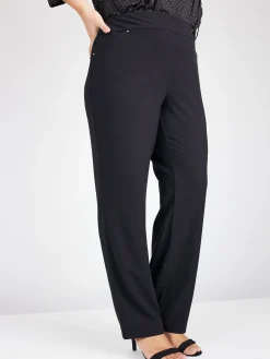 Roz & Ali™ Secret Agent Pull On Tummy Control Pants Straight Leg - Short Length