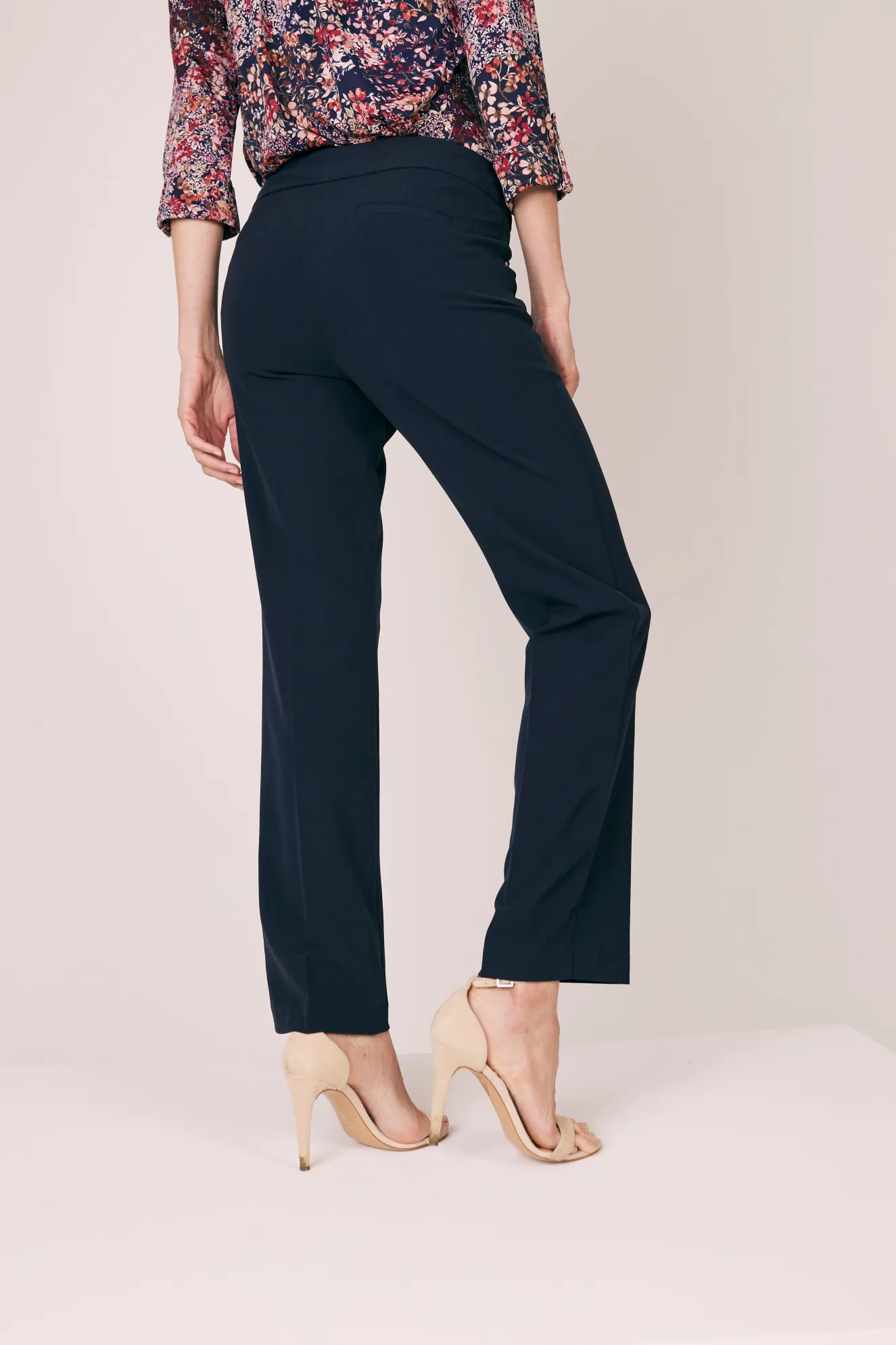 Roz & Ali™ Secret Agent Pull On Tummy Control Pants Straight Leg - Plus - Tall Length
