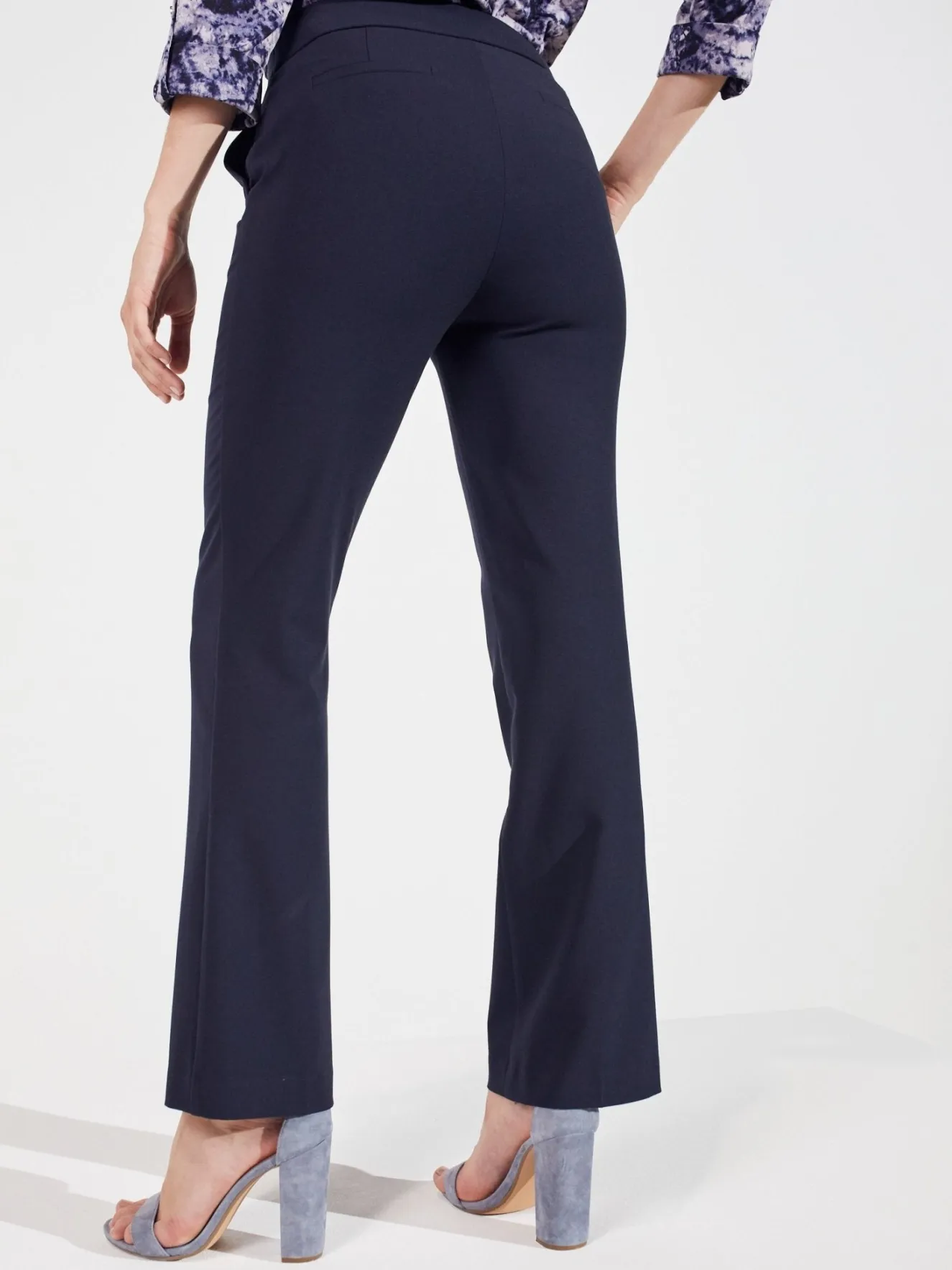Roz & Ali™ Secret Agent Slight Bootcut Pants - Petite