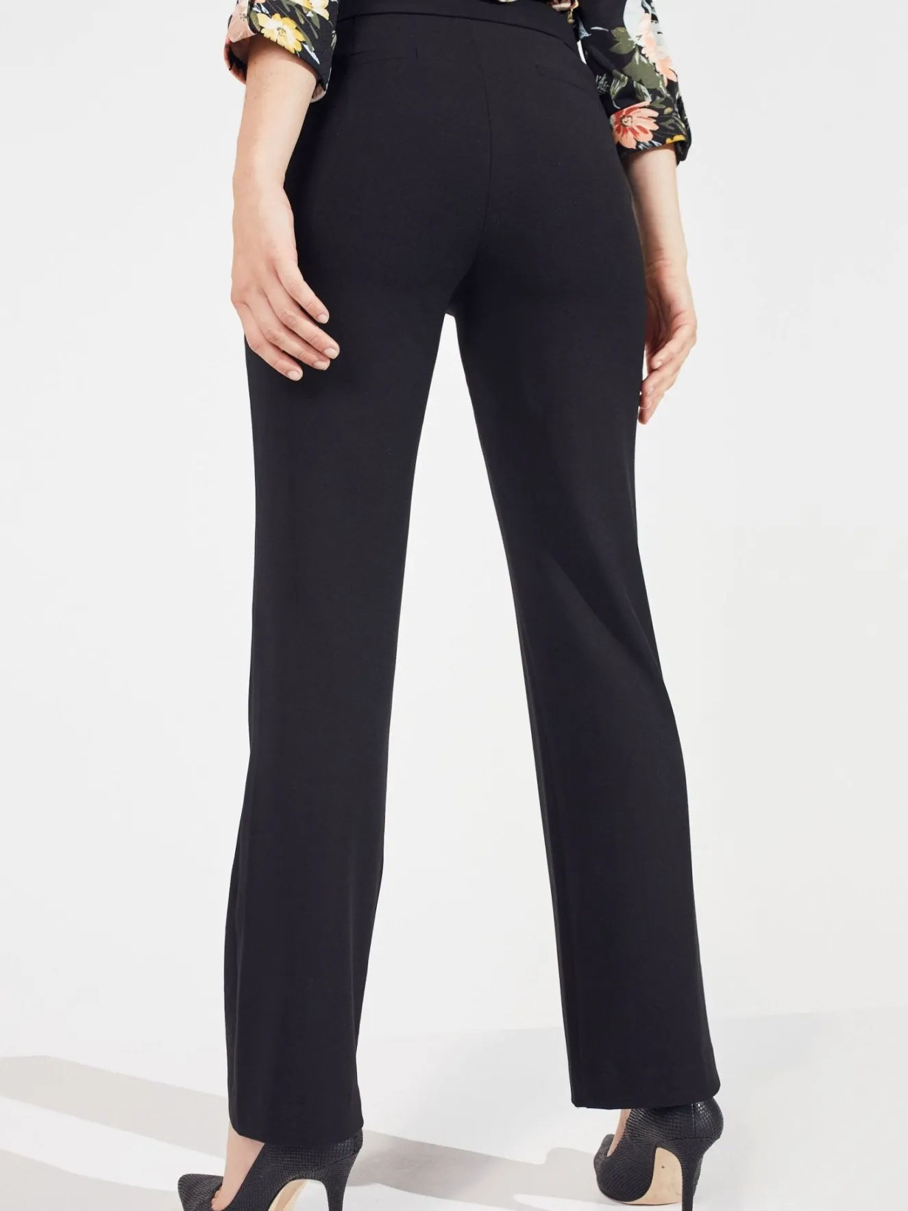 Roz & Ali™ Secret Agent Slight Bootcut Pants - Petite