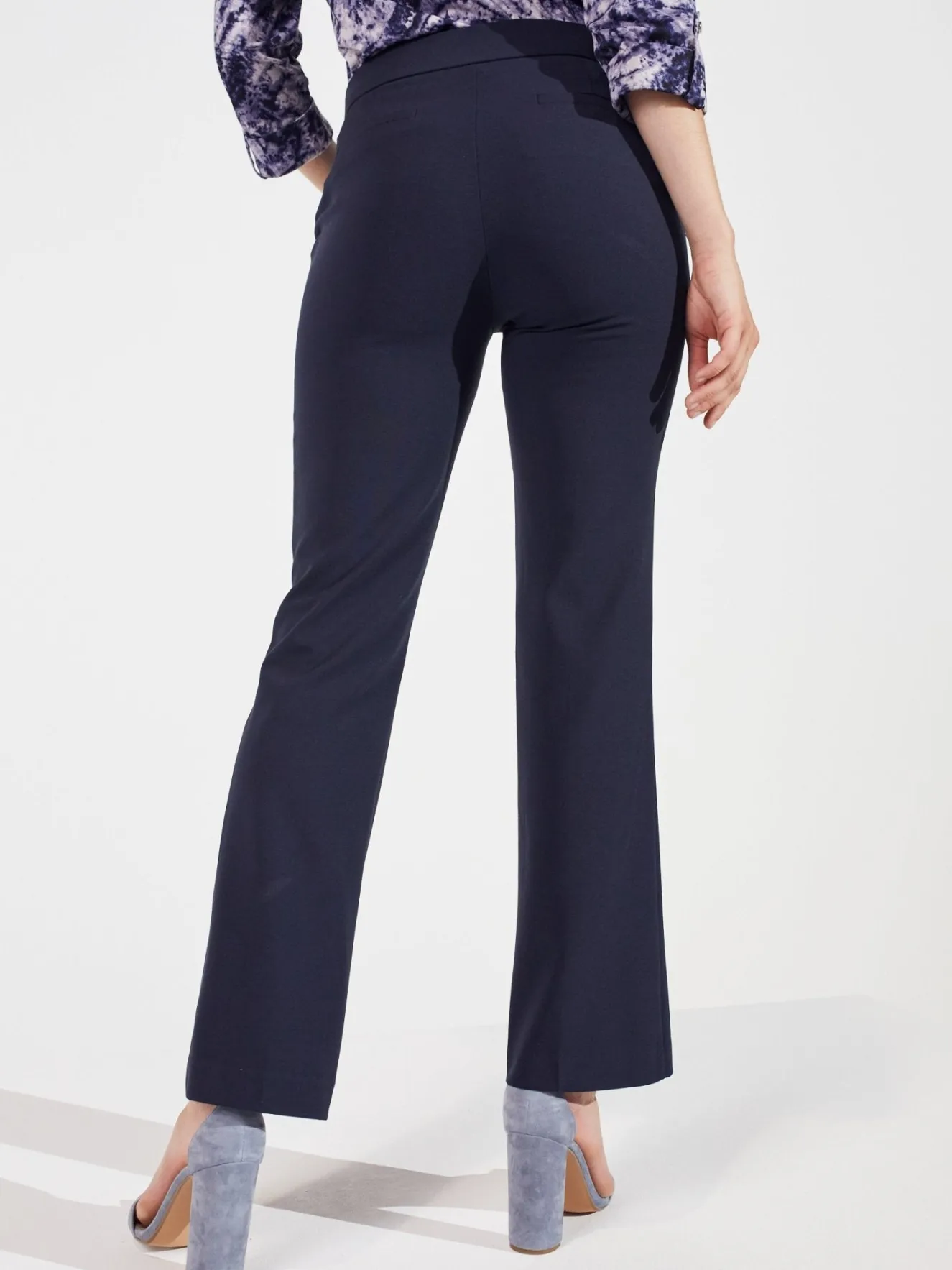 Roz & Ali™ Secret Agent Slight Tummy Control Bootcut Pants