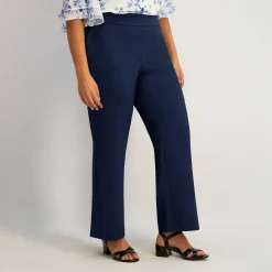 Roz & Ali™ Secret Agent Slight Tummy Control Bootcut Pants - Plus