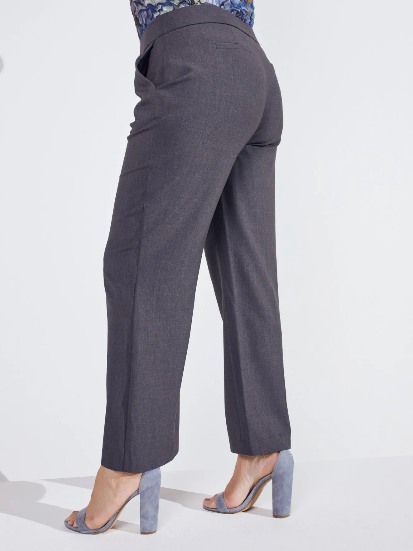 Roz & Ali™ Secret Agent Slight Tummy Control Bootcut Pants - Plus