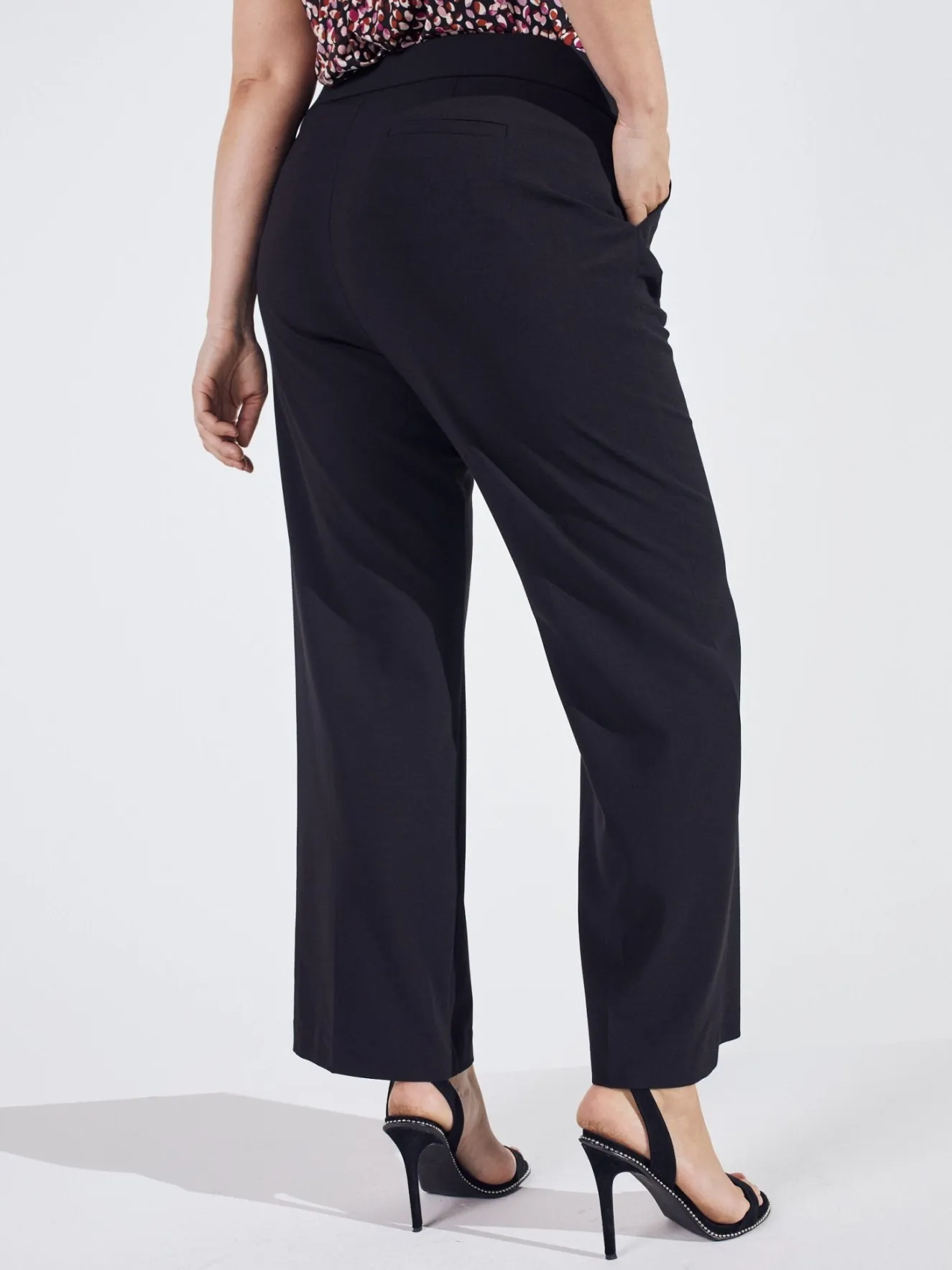 Roz & Ali™ Secret Agent Slight Tummy Control Bootcut Pants - Plus