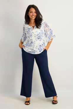 Roz & Ali™ Secret Agent Slight Tummy Control Bootcut Pants - Plus