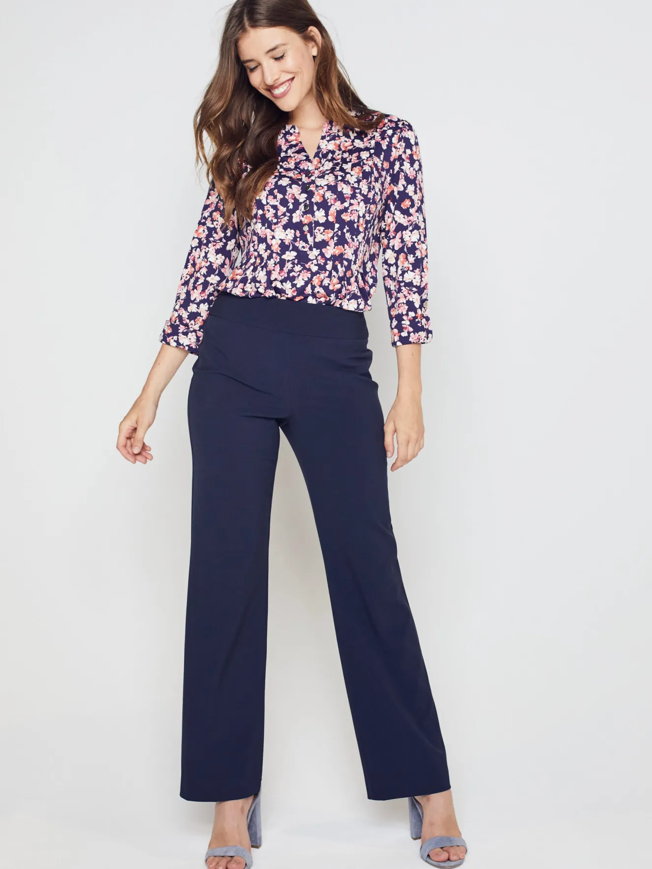 Roz & Ali™ Secret Agent Tummy Control Classic Pants
