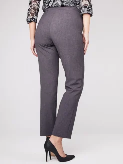 Roz & Ali™ Secret Agent Tummy Control Taper Pants - Petite