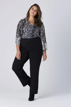 Roz & Ali™ Secret Agent Tummy Control Classic Pants - Plus - Short Length
