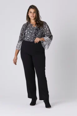 Roz & Ali™ Secret Agent Tummy Control Classic Pants - Plus - Short Length