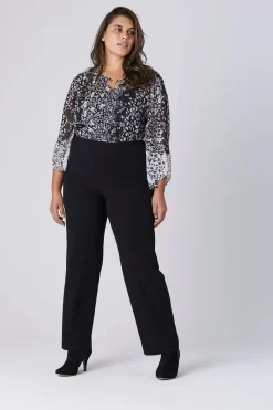 Roz & Ali™ Secret Agent Tummy Control Classic Pants - Plus - Short Length