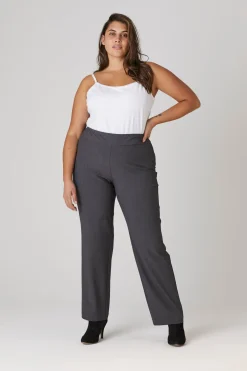 Roz & Ali™ Secret Agent Tummy Control Classic Pants - Plus - Short Length