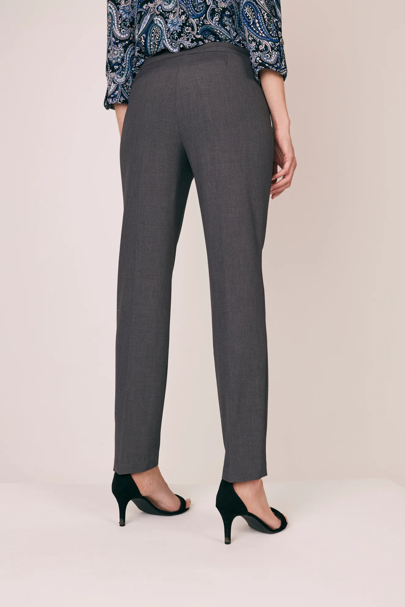 Roz & Ali™ Secret Agent Tummy Control Taper Pants - Short Length