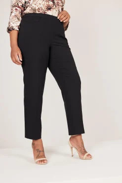 Roz & Ali™ Secret Agent Tummy Control Taper Pants - Plus - Tall Length