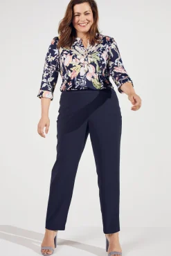 Roz & Ali™ Secret Agent Tummy Control Taper Pants - Plus - Tall Length