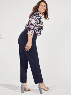 Roz & Ali™ Secret Agent Tummy Control Taper Pants - Plus - Tall Length