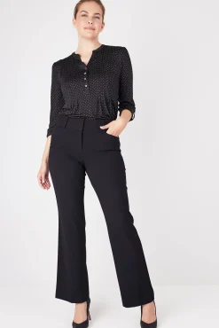 Roz & Ali™ Secret Agent Tummy Control Trouser Leg -Plus - Short Length
