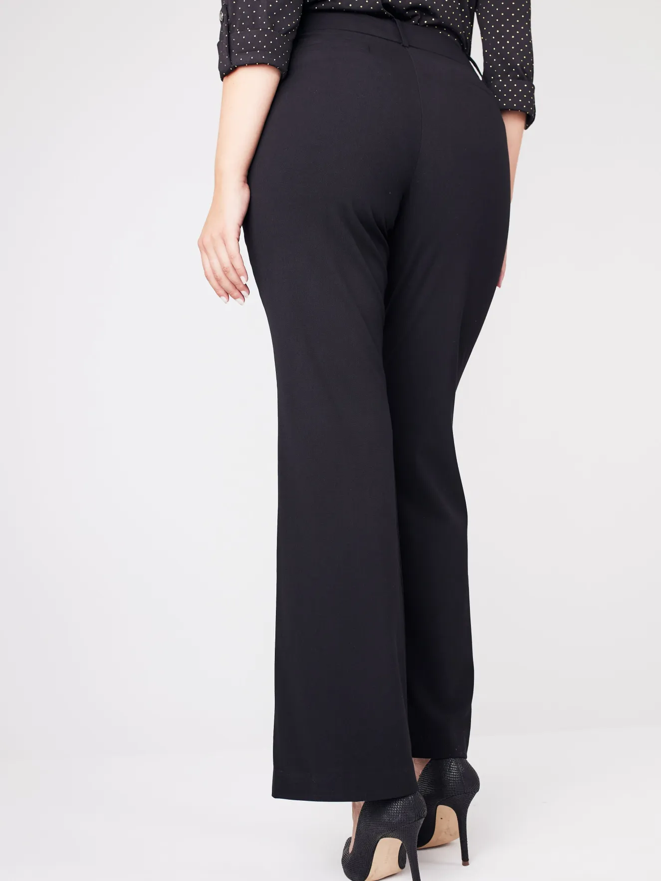 Roz & Ali™ Secret Agent Tummy Control Trouser Leg -Plus - Short Length