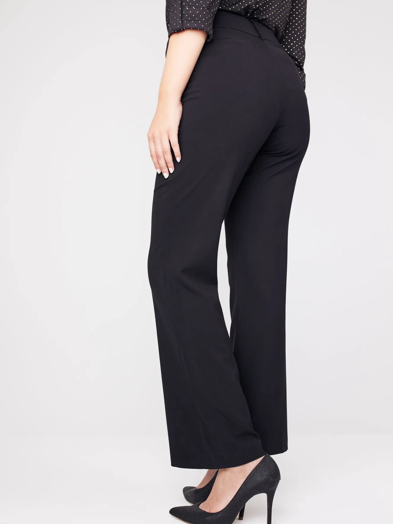Roz & Ali™ Secret Agent Tummy Control Trouser Leg -Plus - Short Length