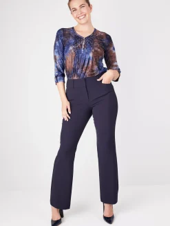 Roz & Ali™ Secret Agent Tummy Control Trouser Leg -Plus - Short Length