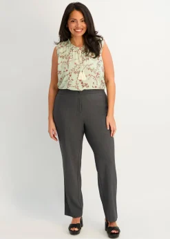 Roz & Ali™ Secret Agent Tummy Control Trouser Leg - Plus