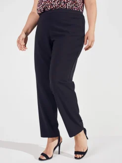 Roz & Ali™ Secret Agent Tummy Control Taper Pants - Plus