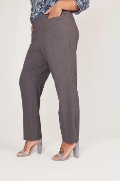 Roz & Ali™ Secret Agent Tummy Control Taper Pants - Plus