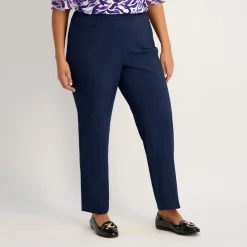 Roz & Ali™ Secret Agent Tummy Control Taper Pants - Plus