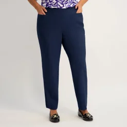 Roz & Ali™ Secret Agent Tummy Control Taper Pants - Plus
