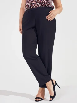 Roz & Ali™ Secret Agent Tummy Control Taper Pants - Plus