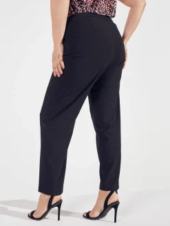 Roz & Ali™ Secret Agent Tummy Control Taper Pants - Plus