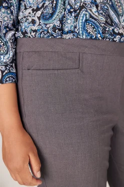 Roz & Ali™ Secret Agent Tummy Control Taper Pants - Plus - Short Length
