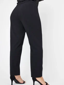 Roz & Ali™ Secret Agent Tummy Control Taper Pants - Plus - Short Length
