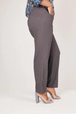 Roz & Ali™ Secret Agent Tummy Control Taper Pants - Plus - Short Length