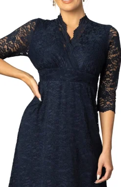 Scalloped Boudoir Lace Dress