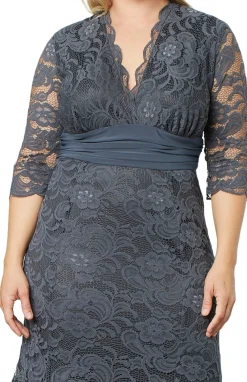 Screen Siren Lace Evening Gown - Plus