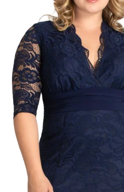 Screen Siren Lace Evening Gown - Plus